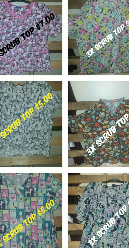 Plus Size Scrub Clothes